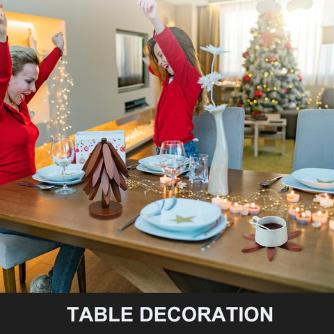 EGO LIFE gift-ready wooden trivet suits holidays and housewarmings.