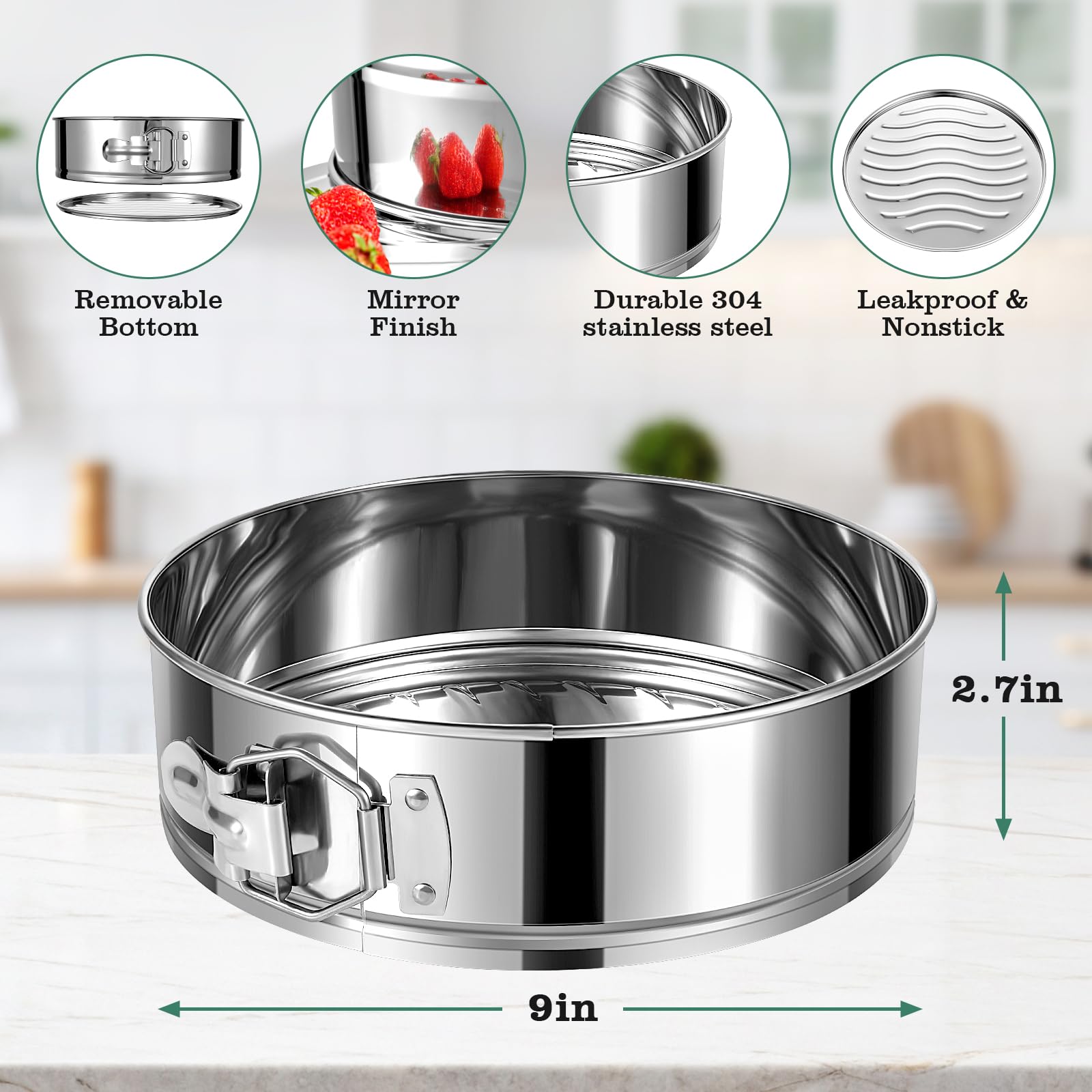 E-Gtong oven-safe up to 500°F, ideal for high-heat baking.