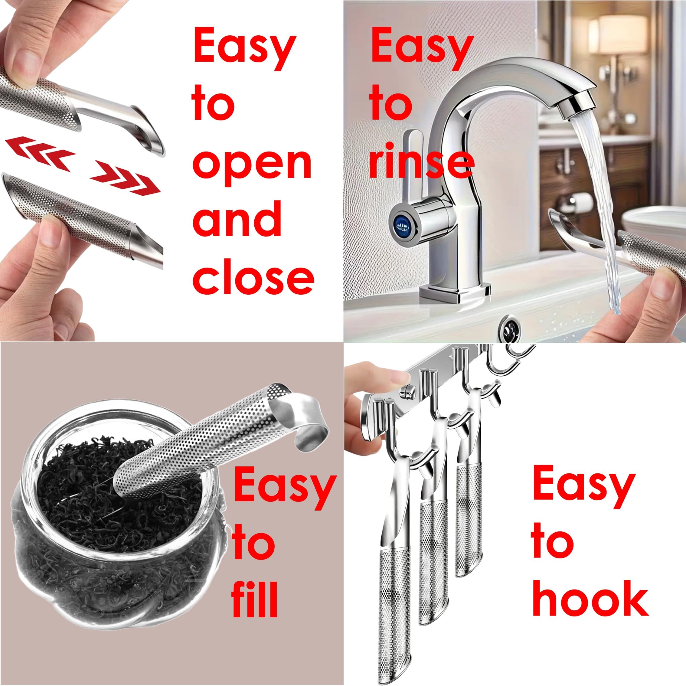 EGYYARDS cleaning brush helps maintain the infuser after use