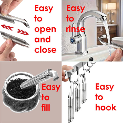 EGYYARDS cleaning brush helps maintain the infuser after use