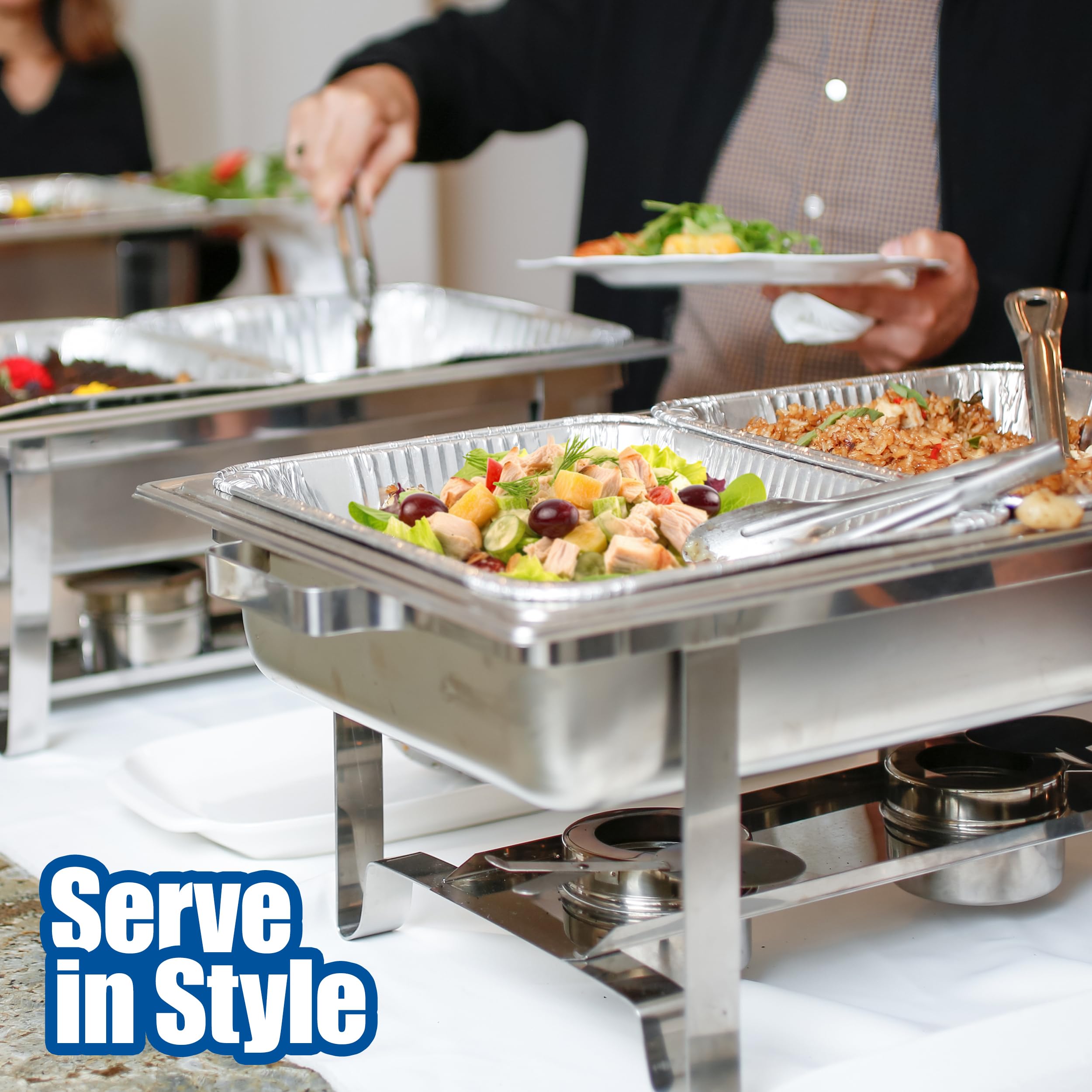 EHOMEA2Z BBQ trays in use for grilling and outdoor events