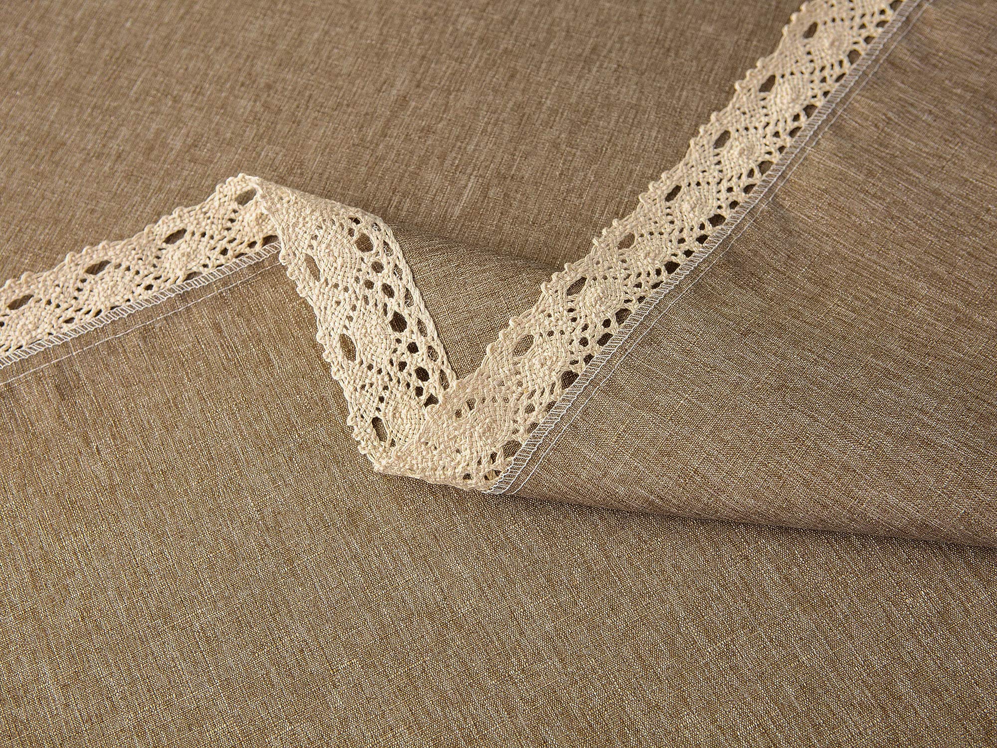 EHouseHome oil-proof tablecloth resists greasy messes for easy cleanup.
