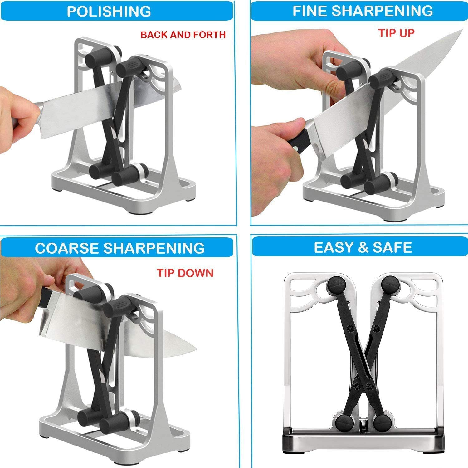 Ehoyal tungsten carbide edge for fast knife sharpening