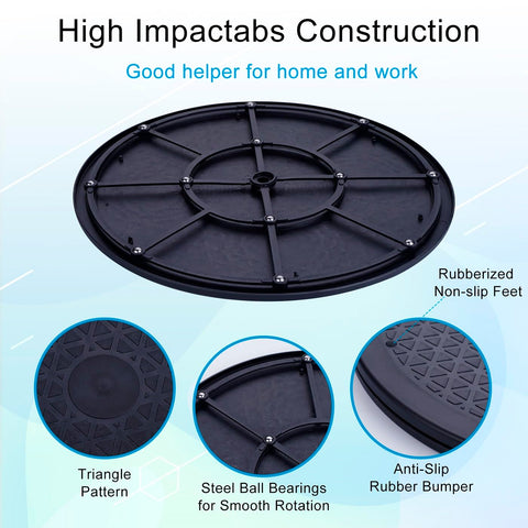 Eichzer heavy-duty rotating stand with steel ball bearings built to last.