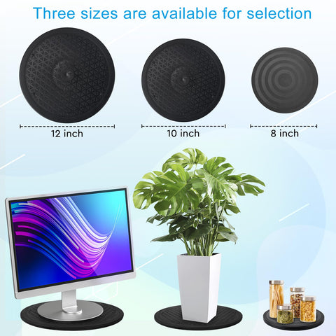 TV or monitor on Eichzer stand with full 360-degree accessibility.