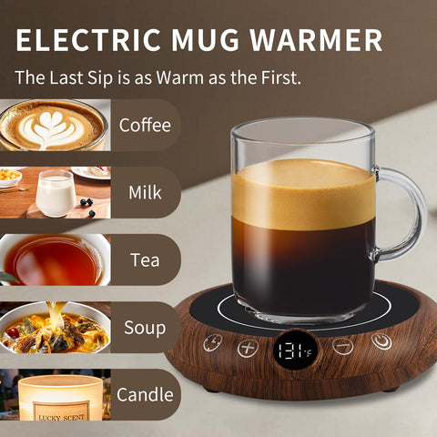 EIHO UL-certified mug warmer ensures safety and reliable gifting