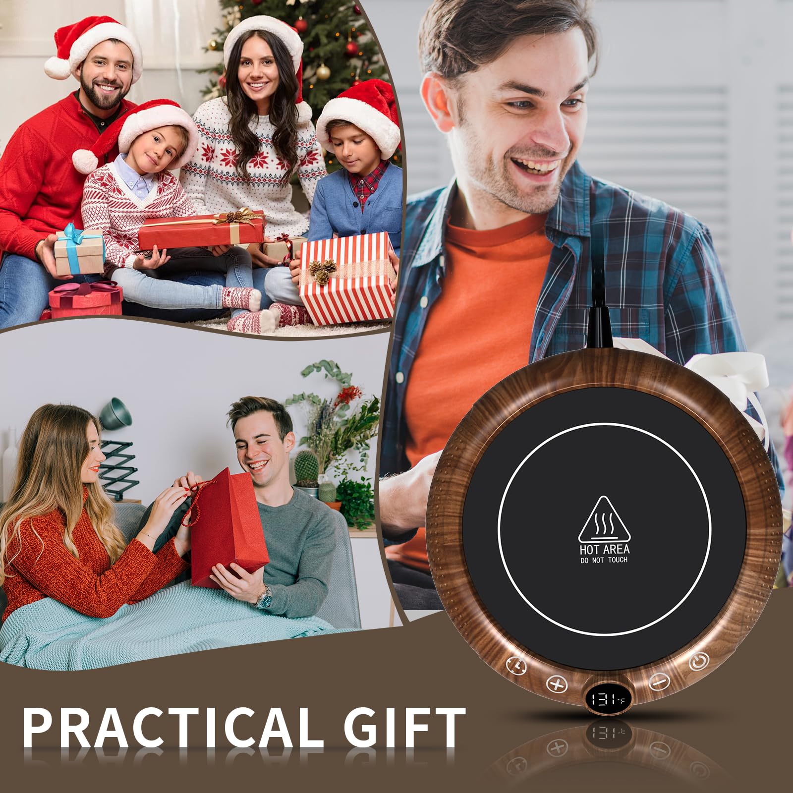 EIHO White Elephant gift idea showcasing practical desk warmer