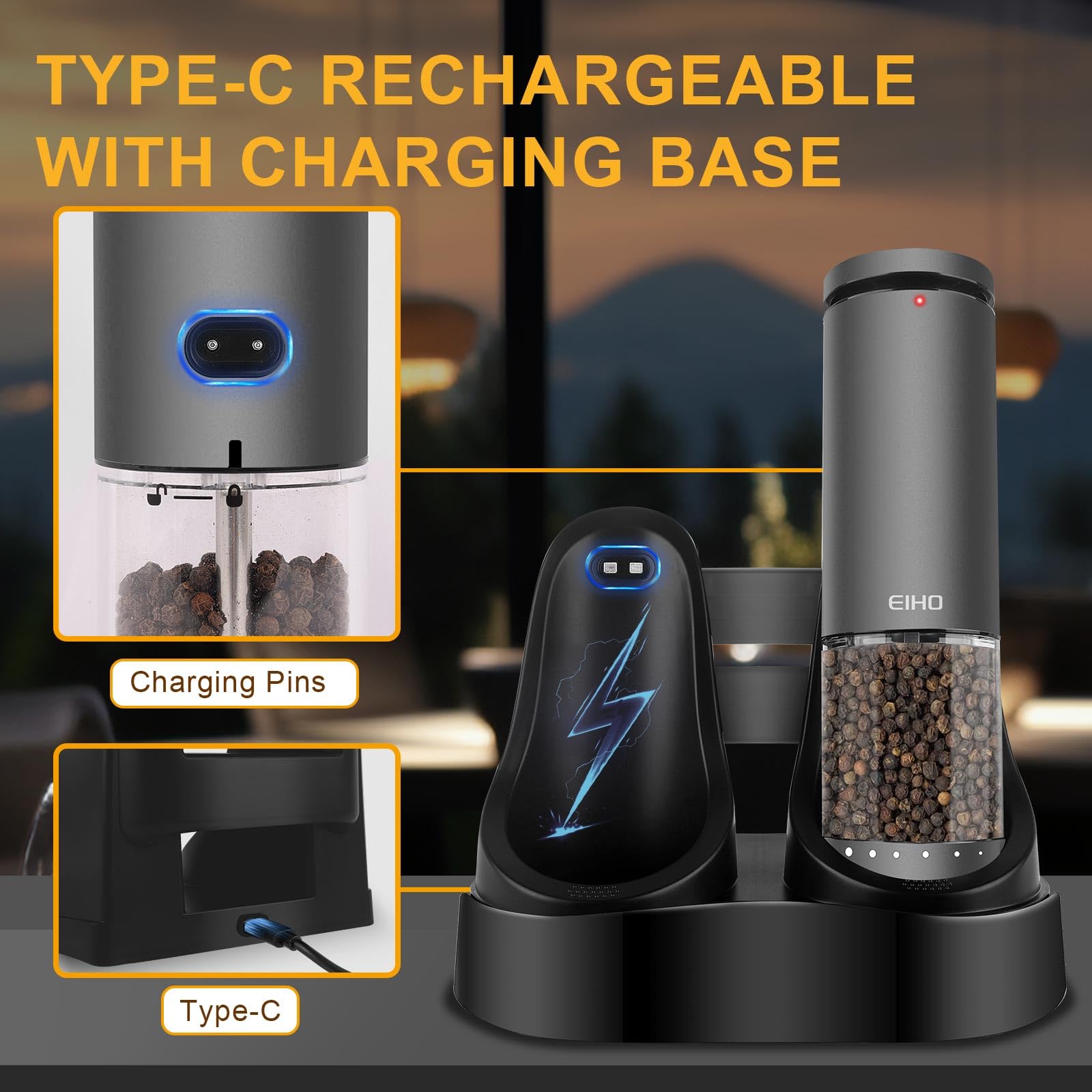 Sleek EIHO kitchen gadget packaging ideal for gifting