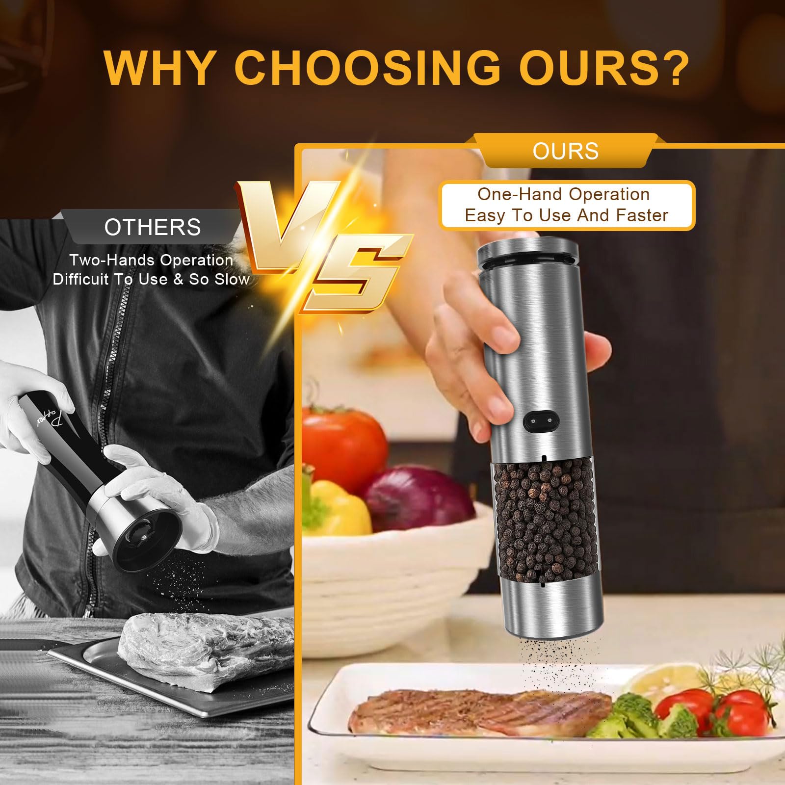 EIHO sleek, modern design complements any kitchen decor