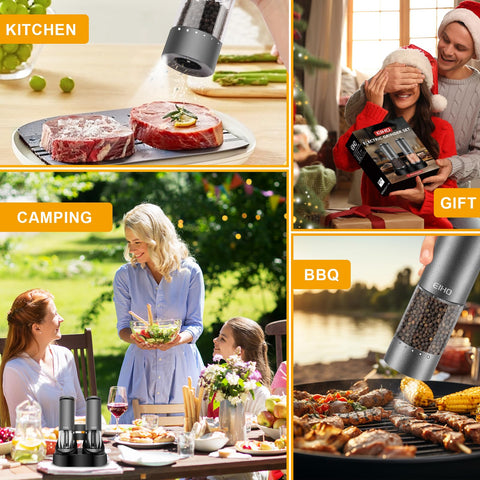 Durable stainless aluminum body complements modern kitchens