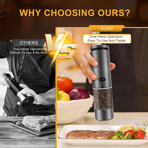 White ceramic grinding core remains odorless and easy to clean