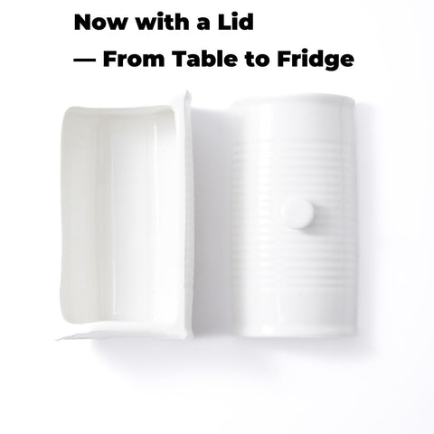 Eiqijci slice-and-unmold ceramic dish guides clean seasonal portions.