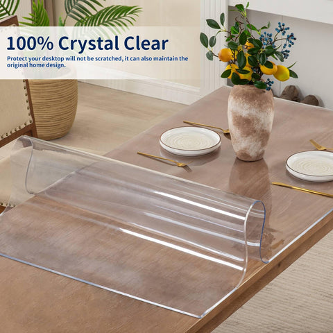 Eisdroma 2mm thick cover adds sturdy weight for stable kitchen and dining use.