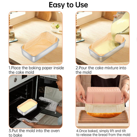 Eiszhjk 100-count bulk pack for daily baking needs