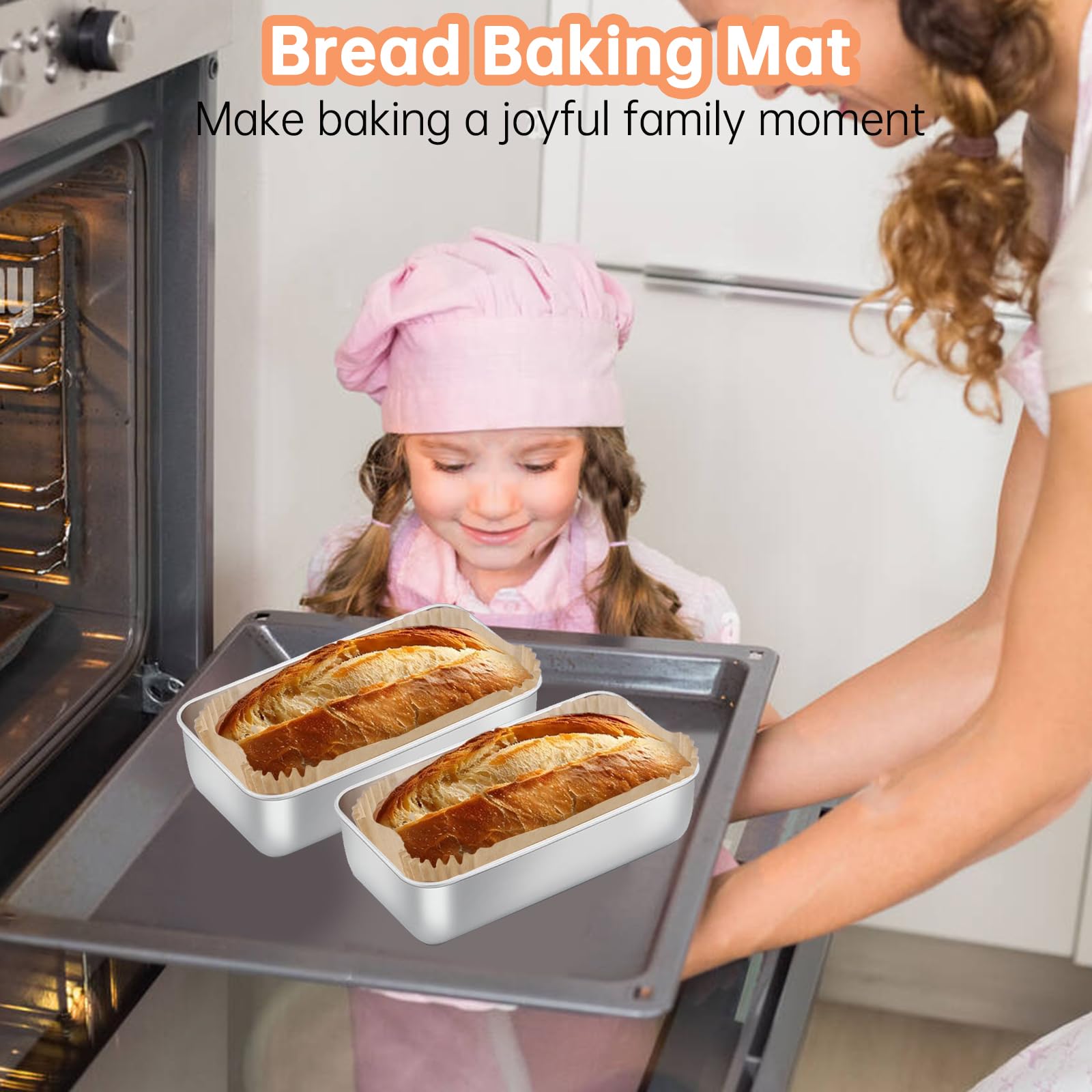 Eiszhjk banana bread liner prep for perfect loaves