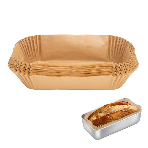 Eiszhjk loaf pan liner fits 9x5 pans for easy release