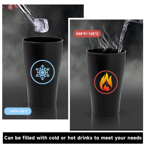 EI Black Wheat Straw Cups microwave-safe and easy to clean