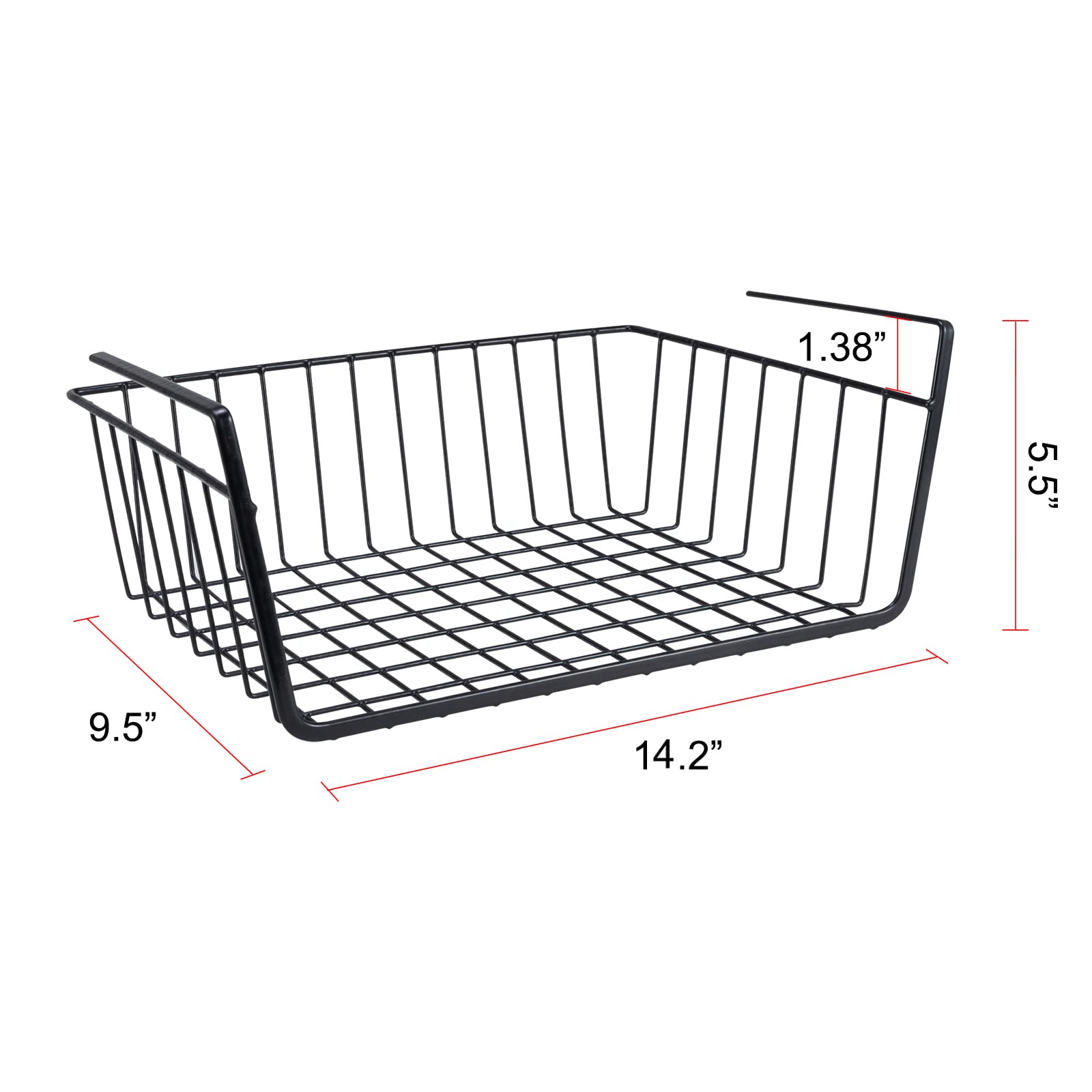 ELEATTRUN easy-install clip-on arms suit quick shelving upgrades.