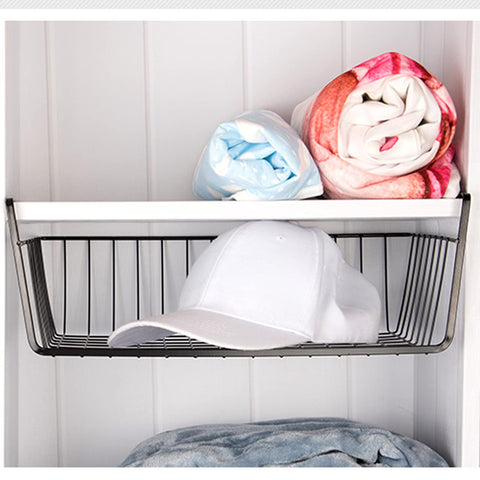 ELEATTRUN medium basket helps store wraps, foils, and bags neatly.