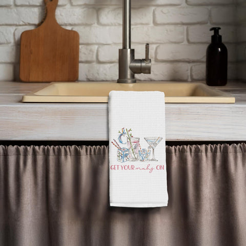 Elefeltclave Mahjong towel demonstrates quick-dry microfiber for efficient cleanup.