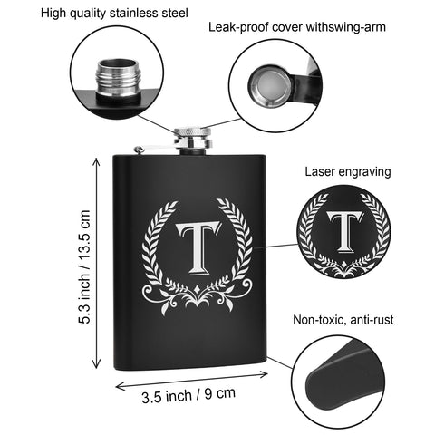 ElegantPark flask with funnel, ideal for weddings and milestone celebrations.