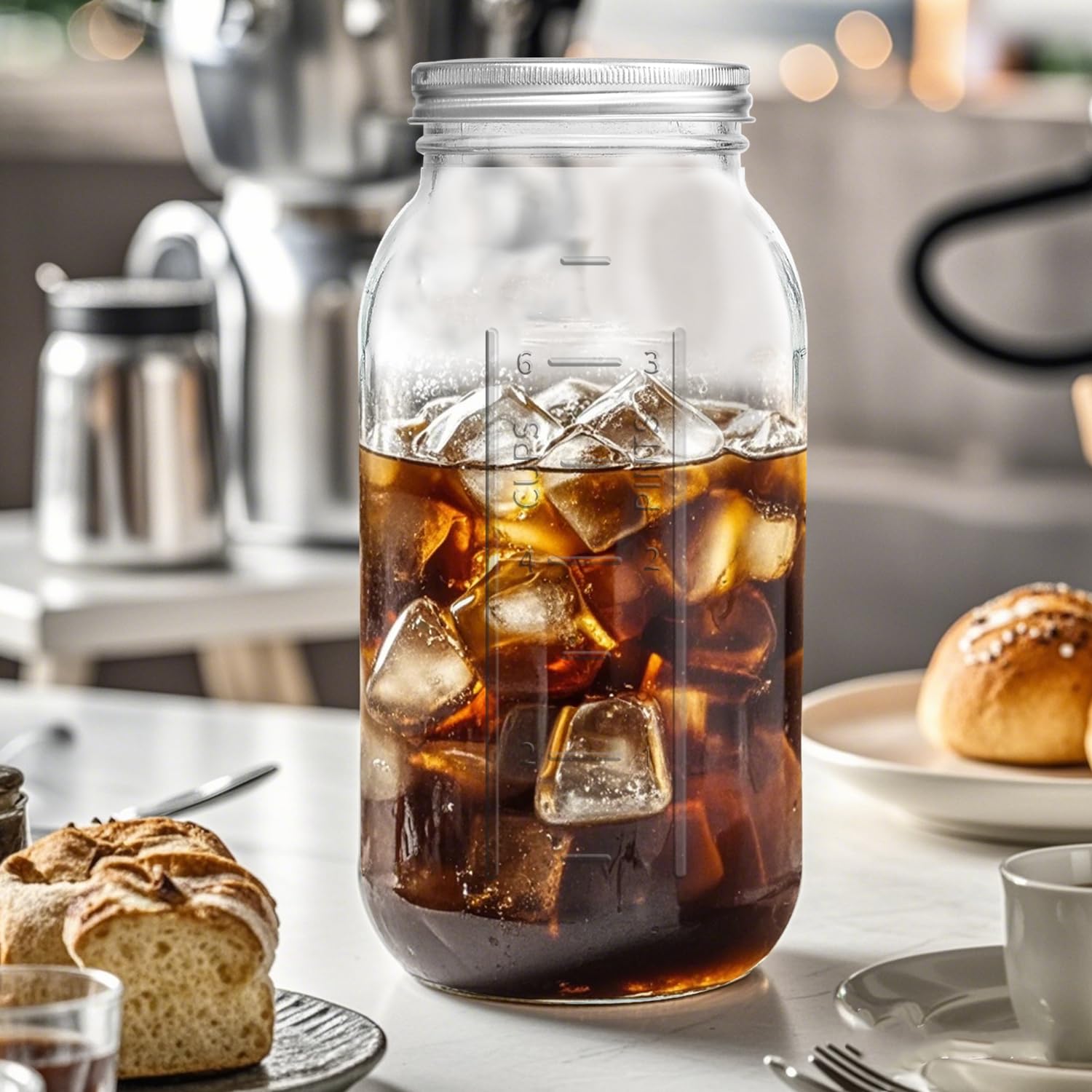 Eleganttime fermentation and pickling jar for flavorful, crisp results.