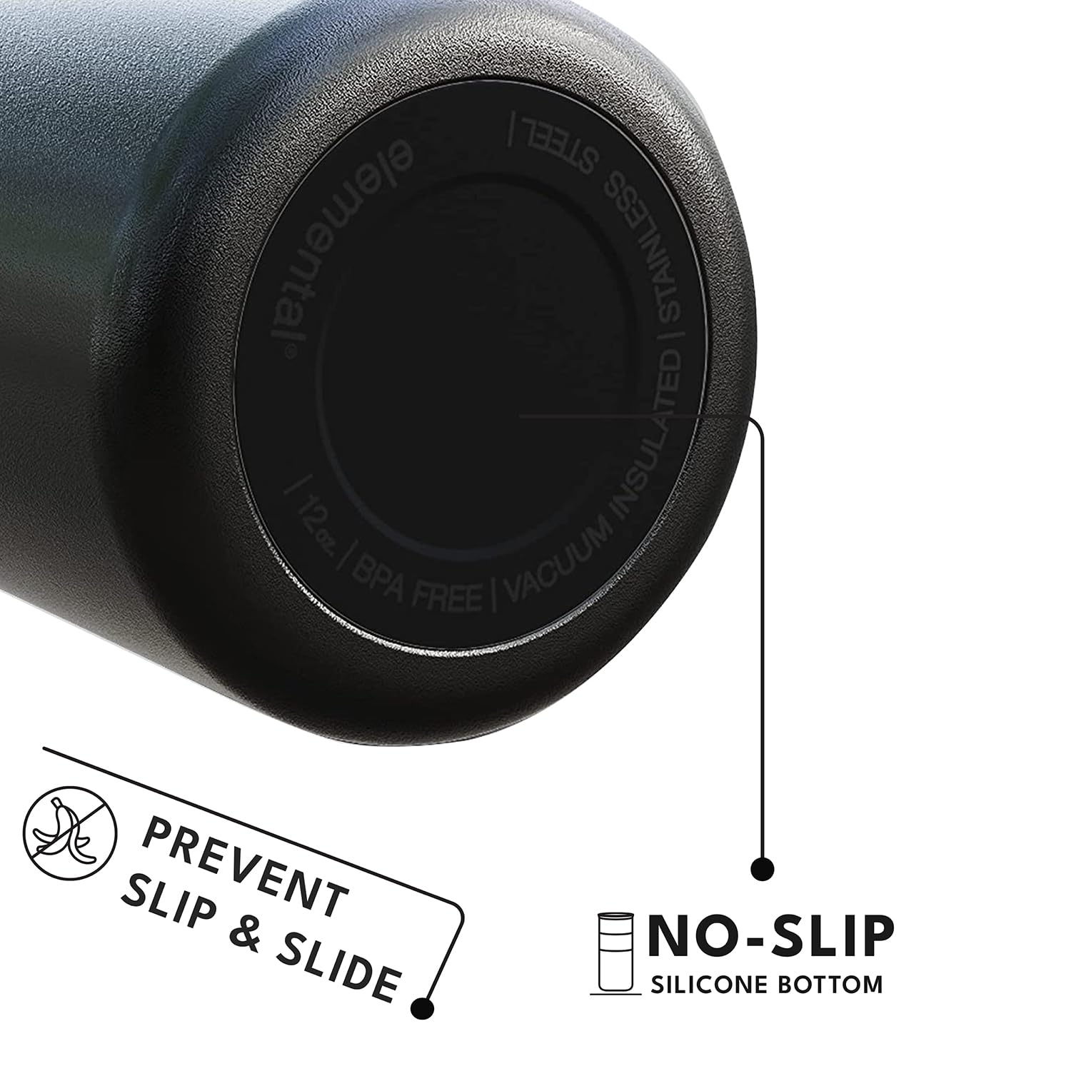 Elemental Artisan textured grip band provides secure hold during commutes