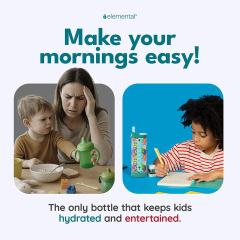 Elemental Iconic BPA-free bottle designed for safe daily use.