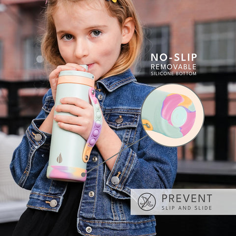 Elemental triple-wall insulated bottle keeps drinks cold during hours