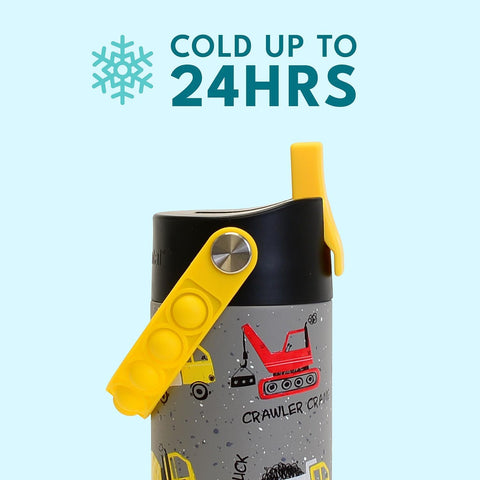 Elemental leak-proof design prevents spills in backpacks and lunch bags.