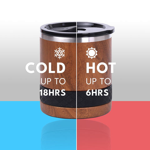Elemental Recess dual-wall stainless steel maintains hot or cold temperatures on the go.