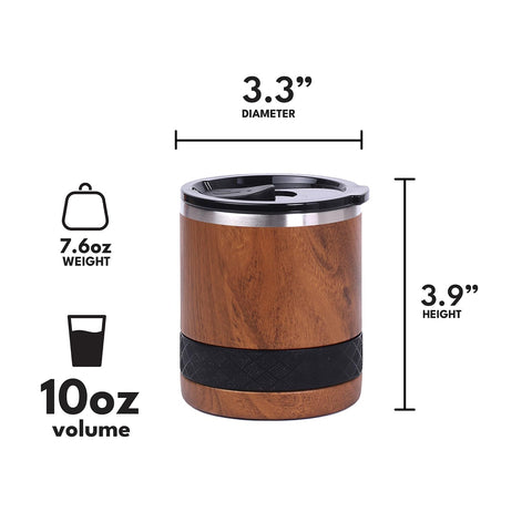 Elemental Recess tumbler with Tritan lid for easy sipping on the move.