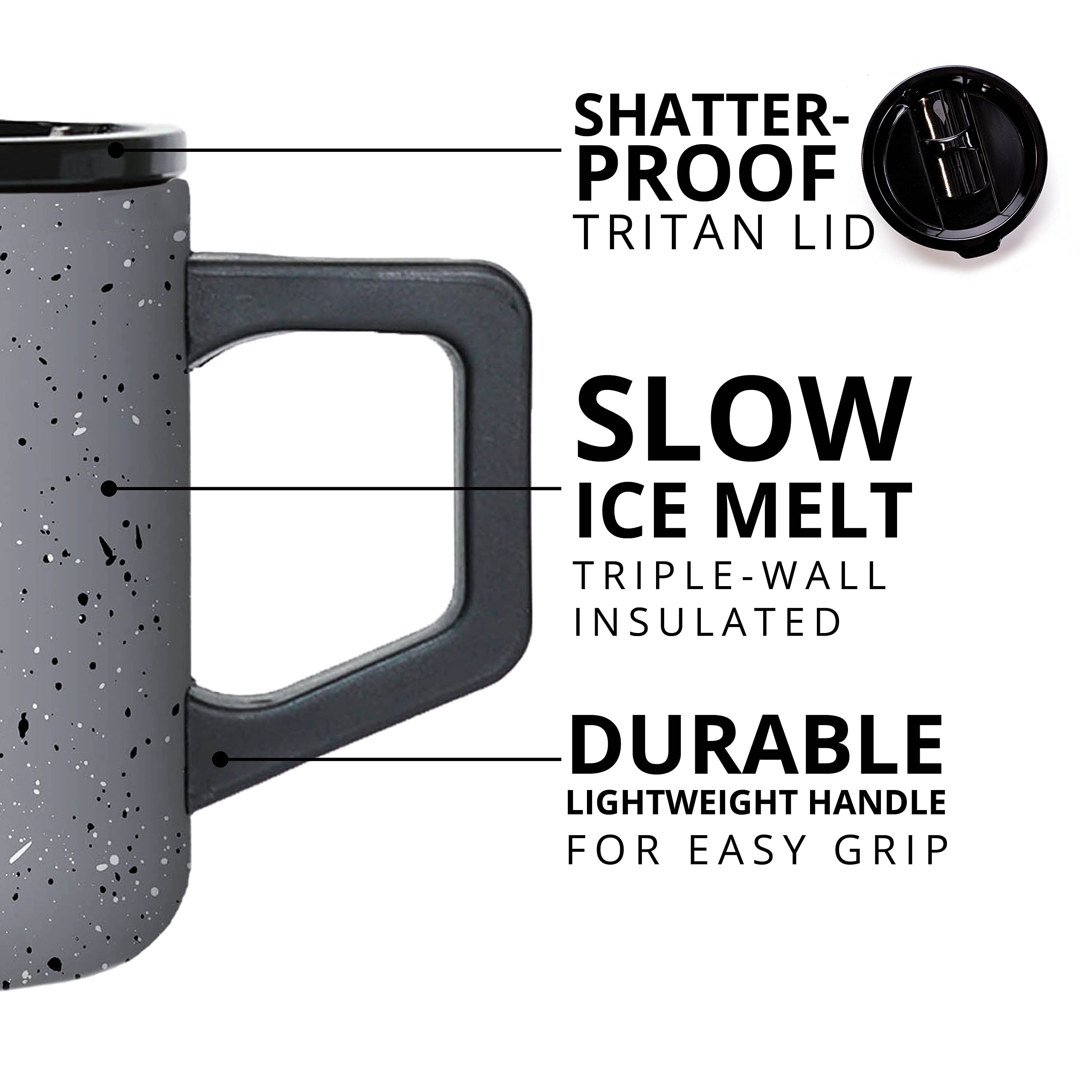 Elemental Summit mug keeps cold drinks up to 12 hours during travel