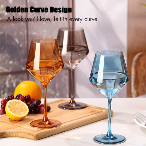 ELERGIFTS angle-bowls design promotes aroma release and balanced swirling.