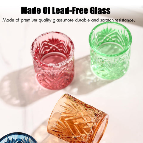 ELERGIFTS anti-slip textured design keeps glass secure during cheers.