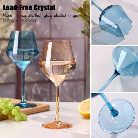 ELERGIFTS ergonomic stems provide comfortable grip during savoring.