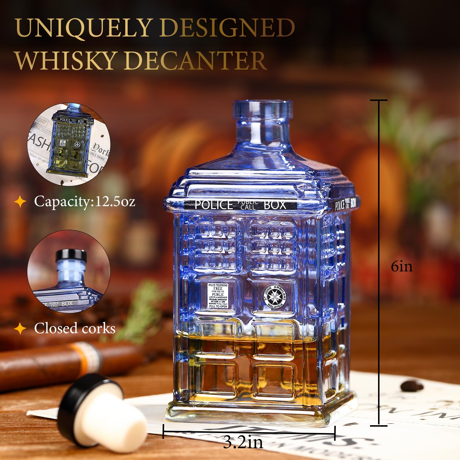 ELERGIFTS time-vortex gift box with holographic presentation