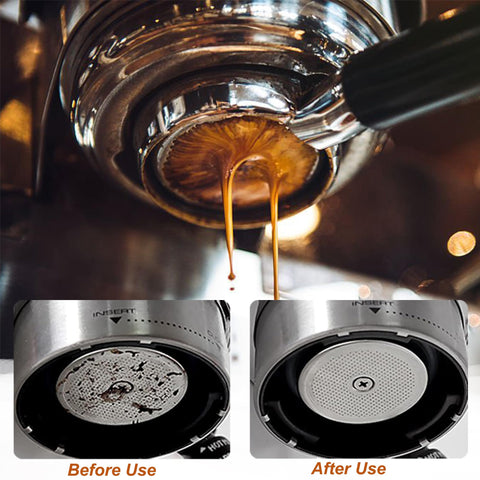 ELESTAB shower screen protection with top filter reduces buildup