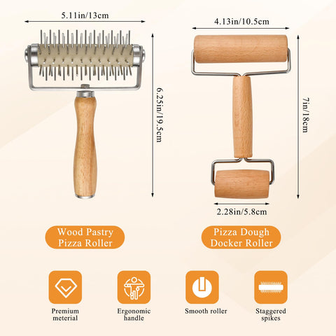Elesunory silicone baking mat provides non-slip, non-stick surface for easy rolling.
