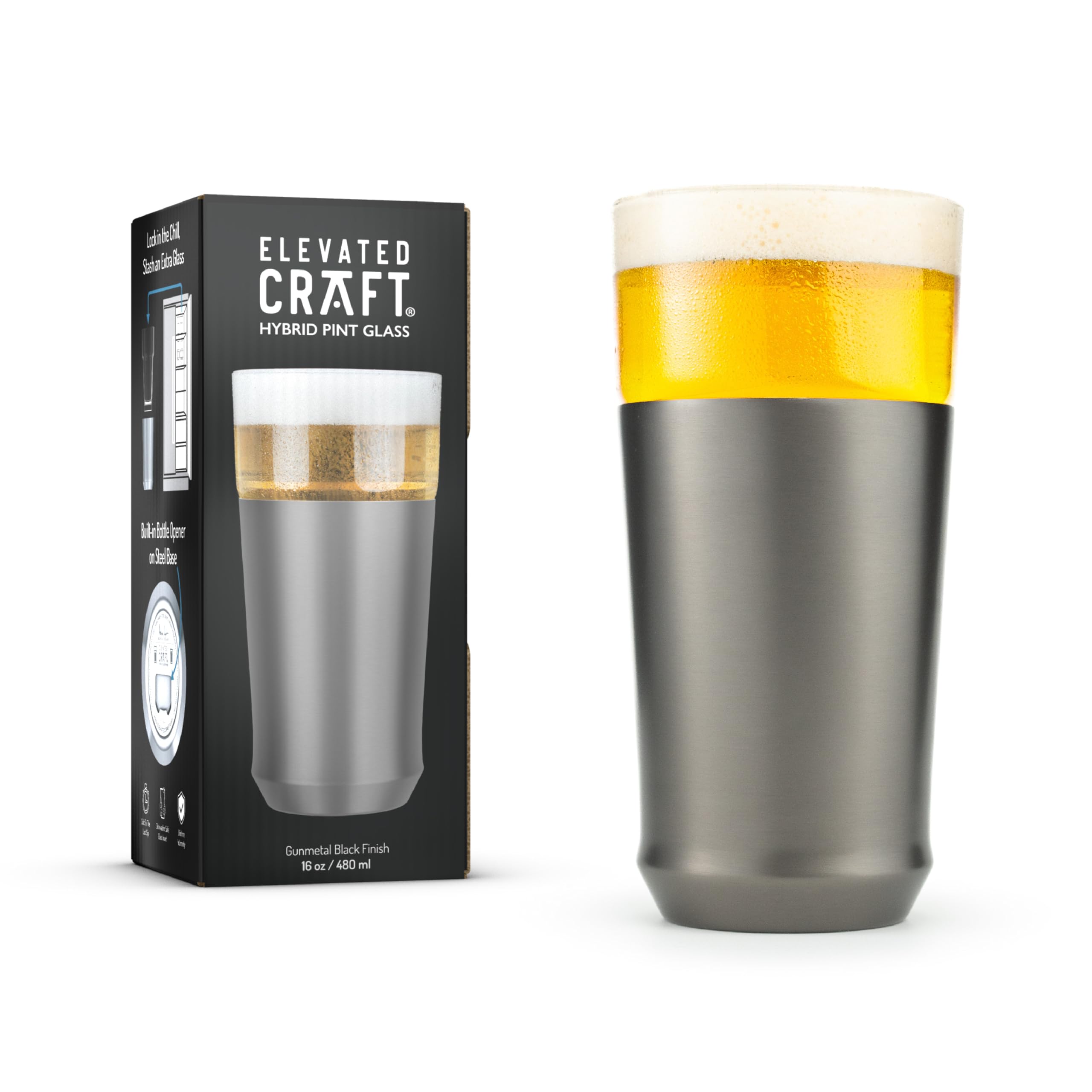 Elevated Craft dishwasher-safe removable insert simplifies cleaning after gatherings.