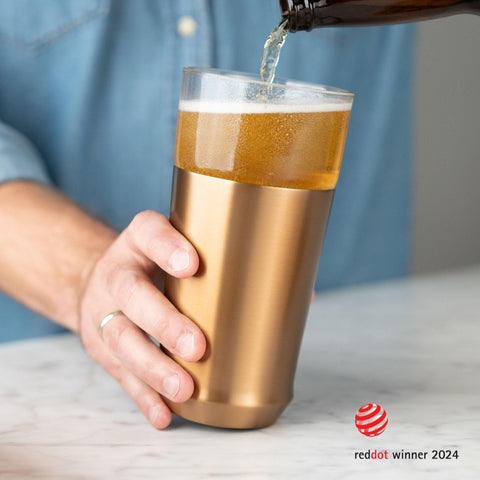 Elevated Craft built in bottle opener on base adds quick access during gatherings.