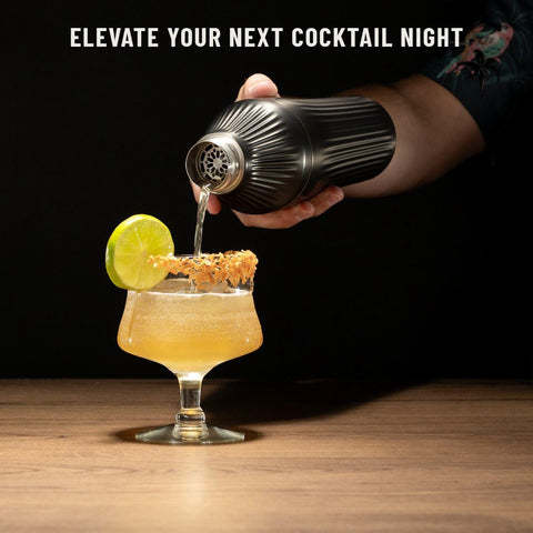 Elevated Craft Diamond Edition shaker compatible with Hawthorne strainers