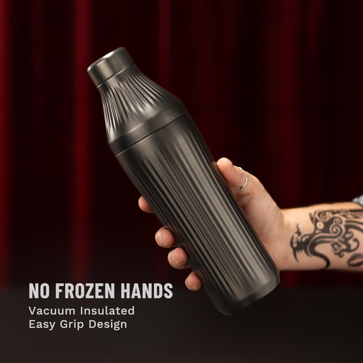 Elevated Craft Diamond Edition shaker twist lock top to prevent leaks