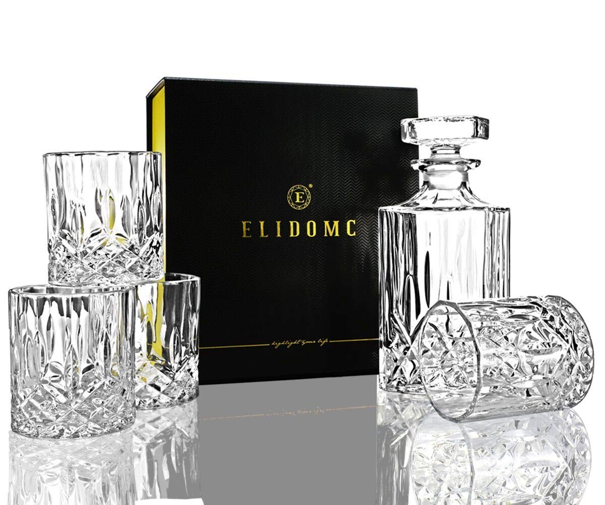 ELIDOMC crystal stopper close-up highlighting premium craftsmanship.