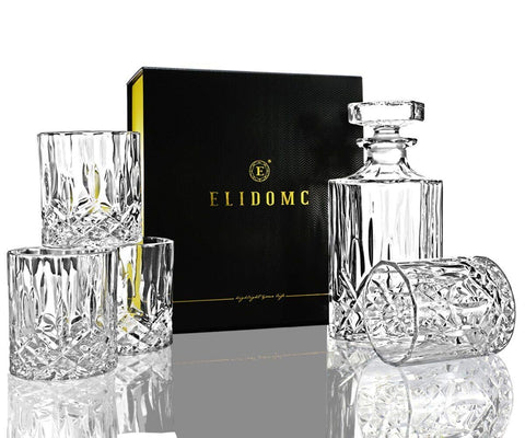 ELIDOMC crystal stopper close-up highlighting premium craftsmanship.