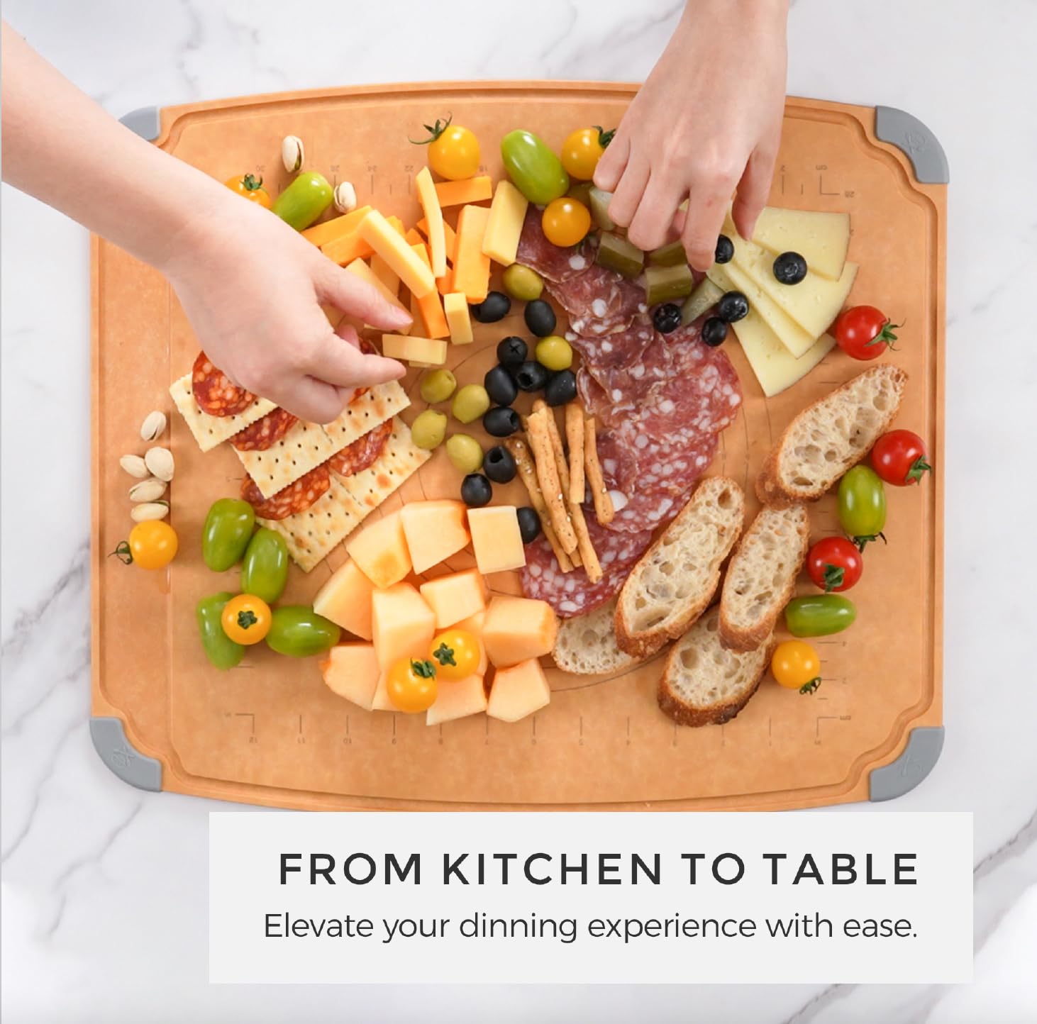 Elihome eco-friendly wood fiber emphasizes sustainable kitchen choices