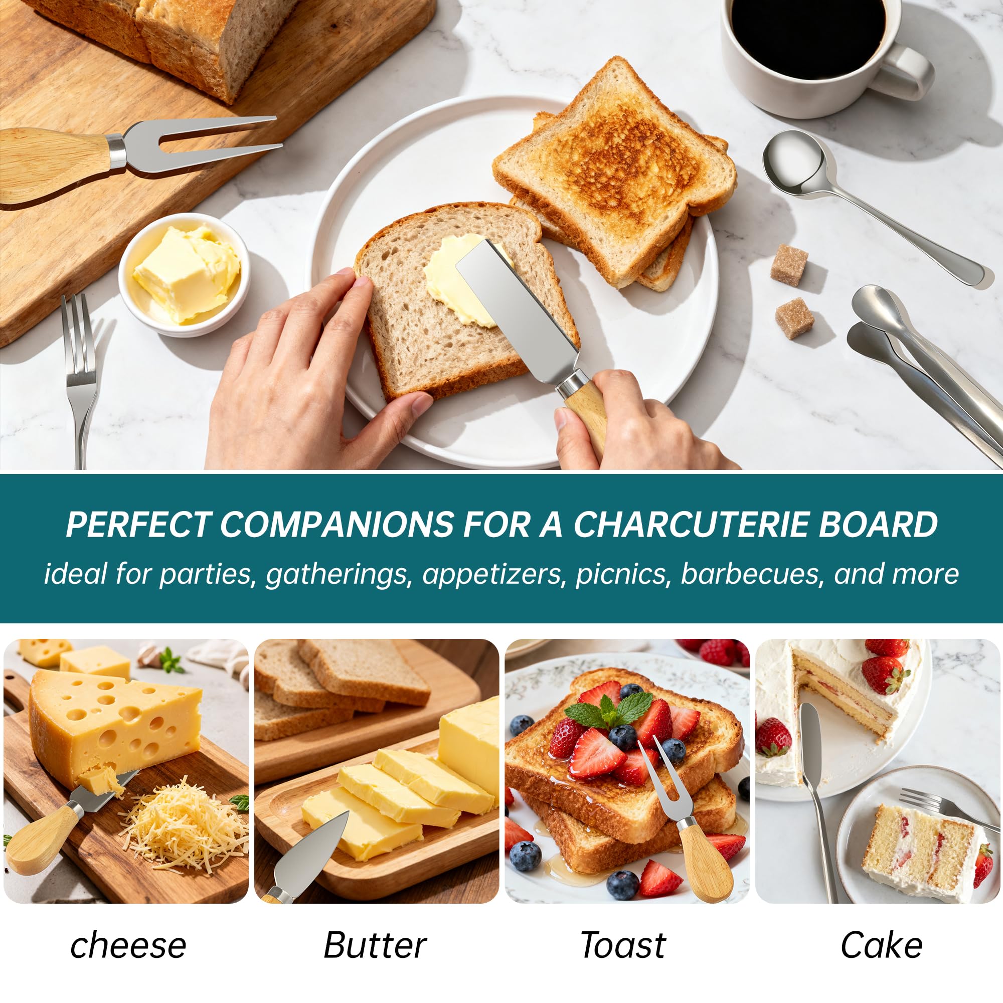 ELIMTEC cheese flags for labeling and stylish boards.