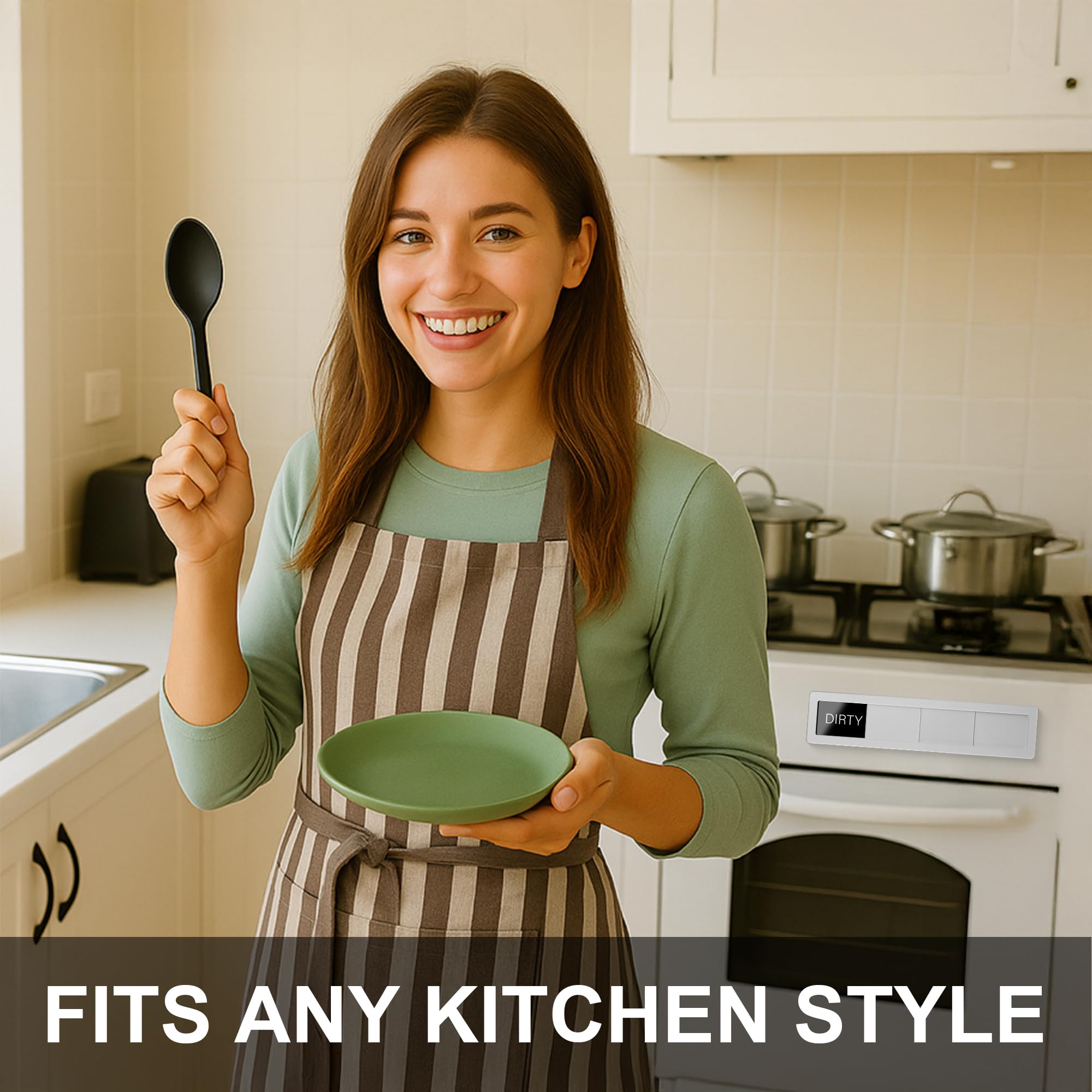 EliteSign ABS construction resists moisture for daily kitchen use.