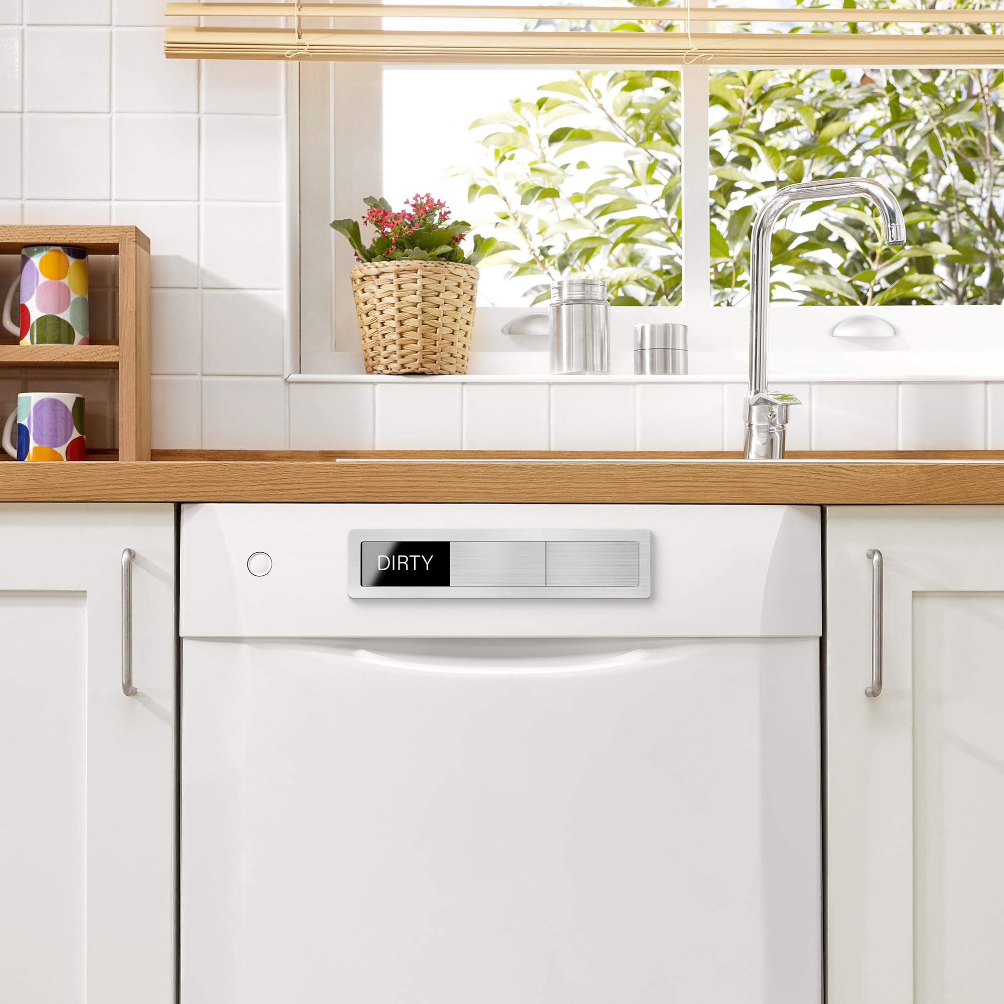 EliteSign compact, durable sign enhances modern kitchens without clutter.