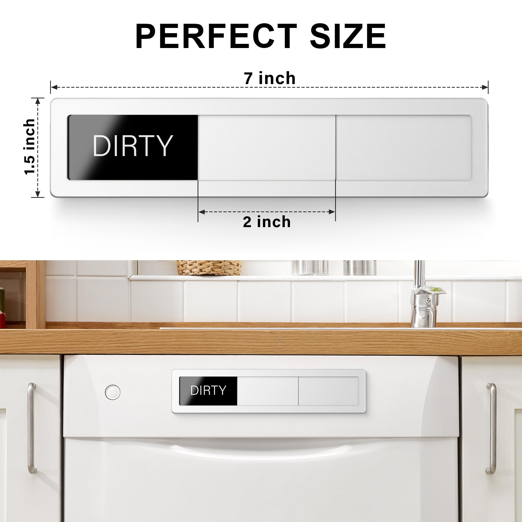 EliteSign sign with three options slide shows Clean, Dirty, Running for easy planning.